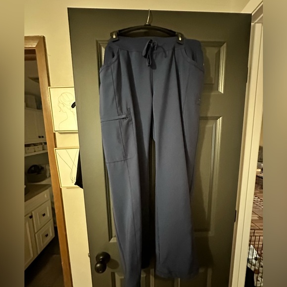 Cherokee Infinity 4 pocket drawstring scrub pants - Picture 1 of 3